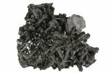 Black Tourmaline (Schorl) & Fluorite Association - Namibia #90689-1